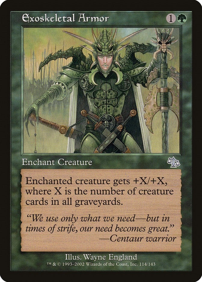 Exoskeletal Armor (114) (Judgment)