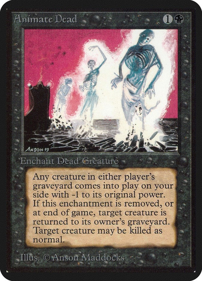Animate Dead (Alpha Edition)