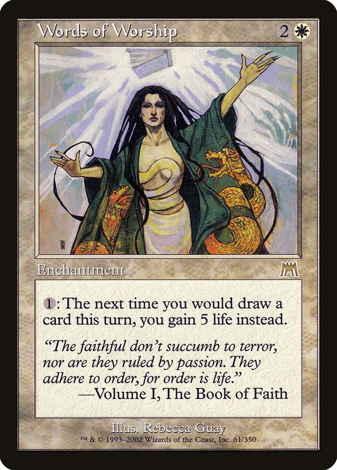 Words of Worship (61) (Onslaught)