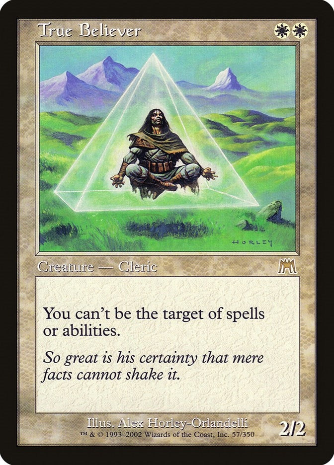 Image for True Believer (57) - Magic: The Gathering