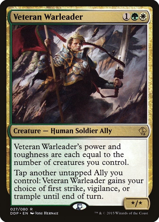 Image for Veteran Warleader (27) - Magic: The Gathering