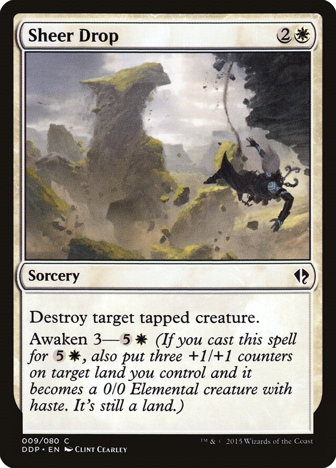 Sheer Drop (9) (Duel Decks: Zendikar vs. Eldrazi)