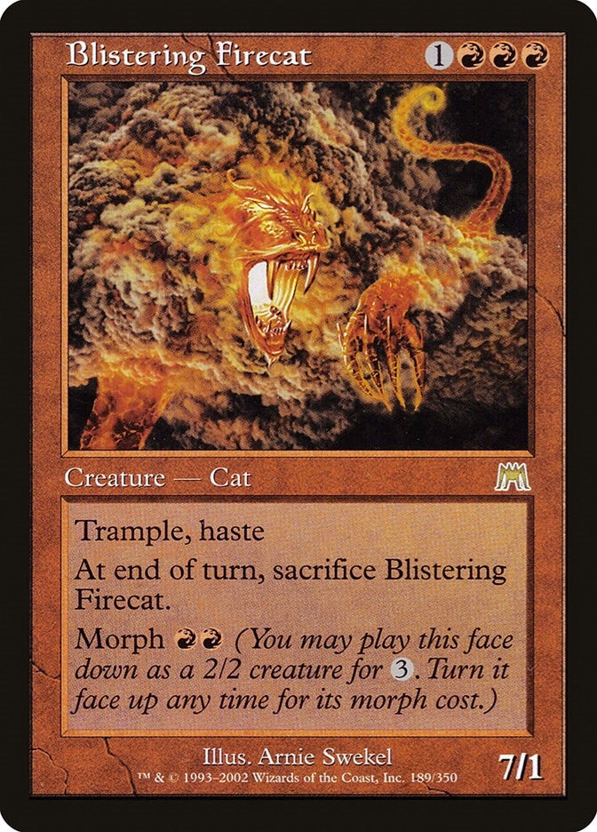 Blistering Firecat (189) (Onslaught)