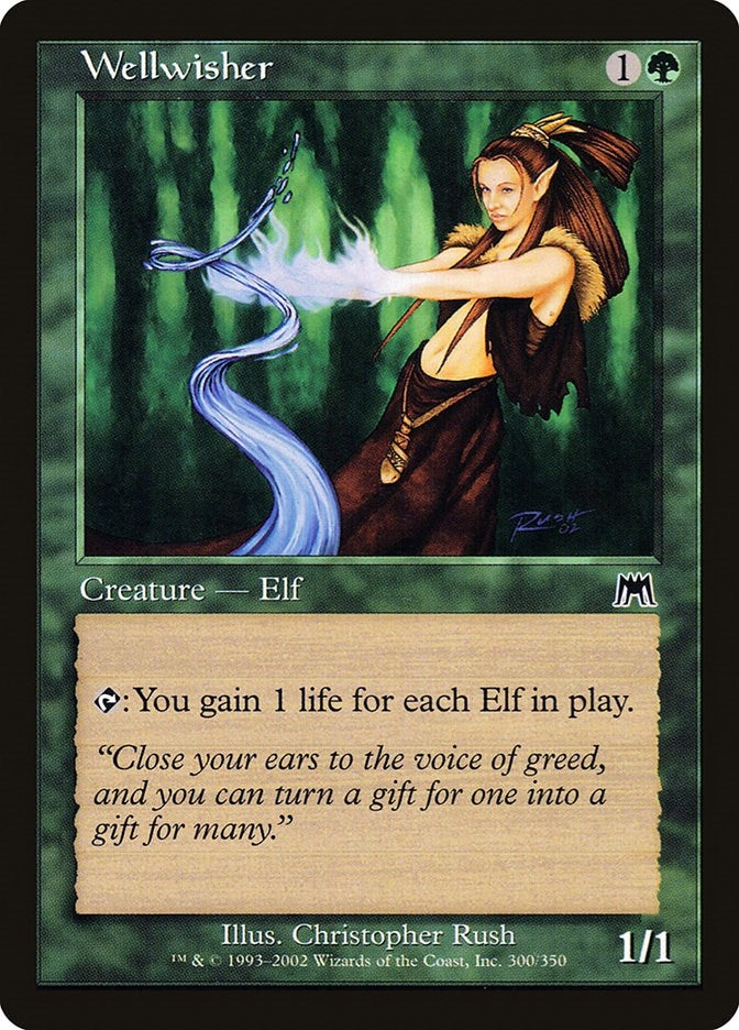 Image for Wellwisher (300) - Magic: The Gathering
