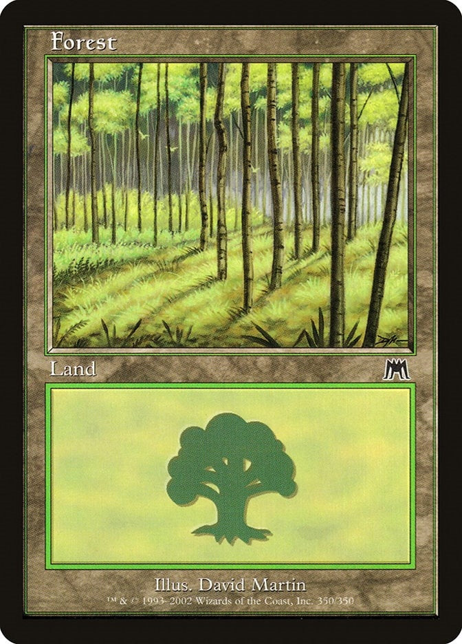 Forest (350) (350) (Onslaught)