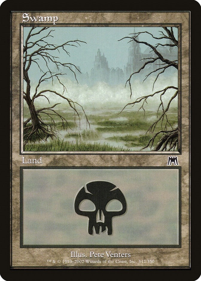 Swamp (342) (342) (Onslaught)
