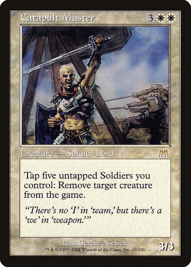 Catapult Master (10) (Onslaught)