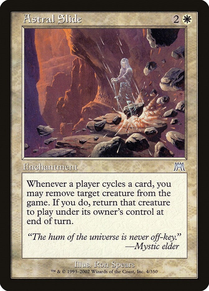 Astral Slide (4) (Onslaught)
