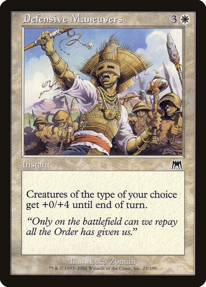 Defensive Maneuvers (23) (Onslaught)