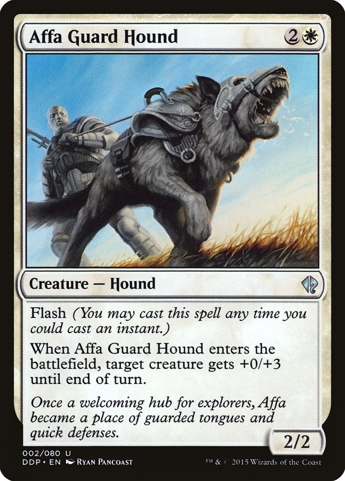 Affa Guard Hound (2) (Duel Decks: Zendikar vs. Eldrazi)