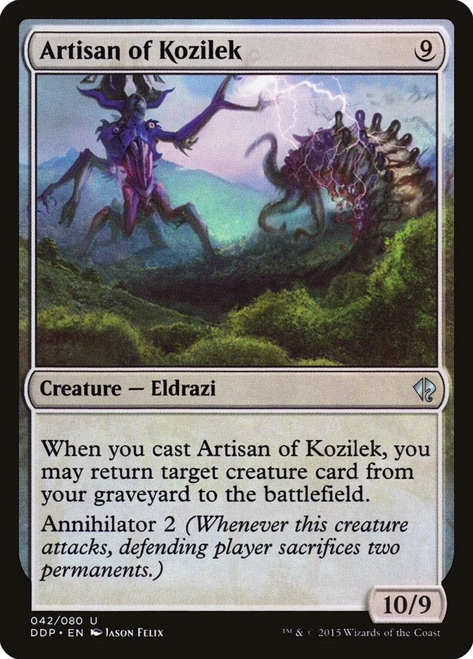 Artisan of Kozilek (42) (Duel Decks: Zendikar vs. Eldrazi)