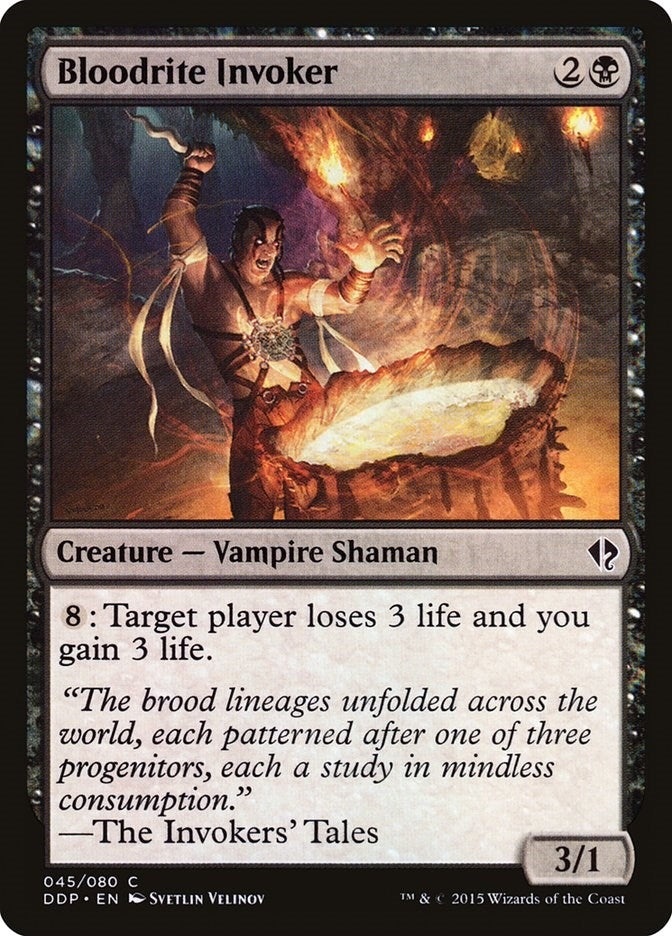 Bloodrite Invoker (45) (Duel Decks: Zendikar vs. Eldrazi)