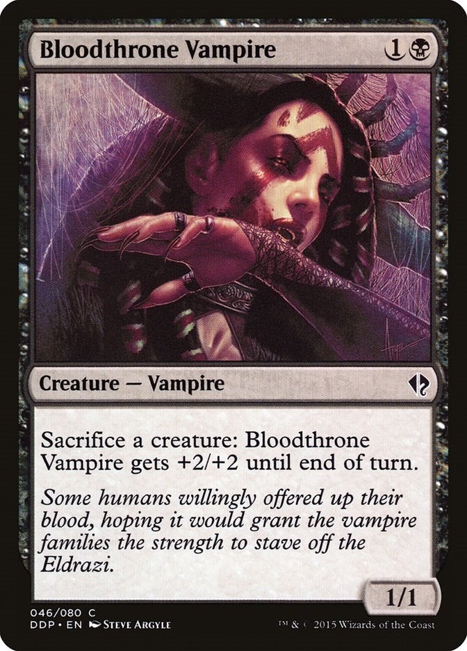 Bloodthrone Vampire (46) (Duel Decks: Zendikar vs. Eldrazi)