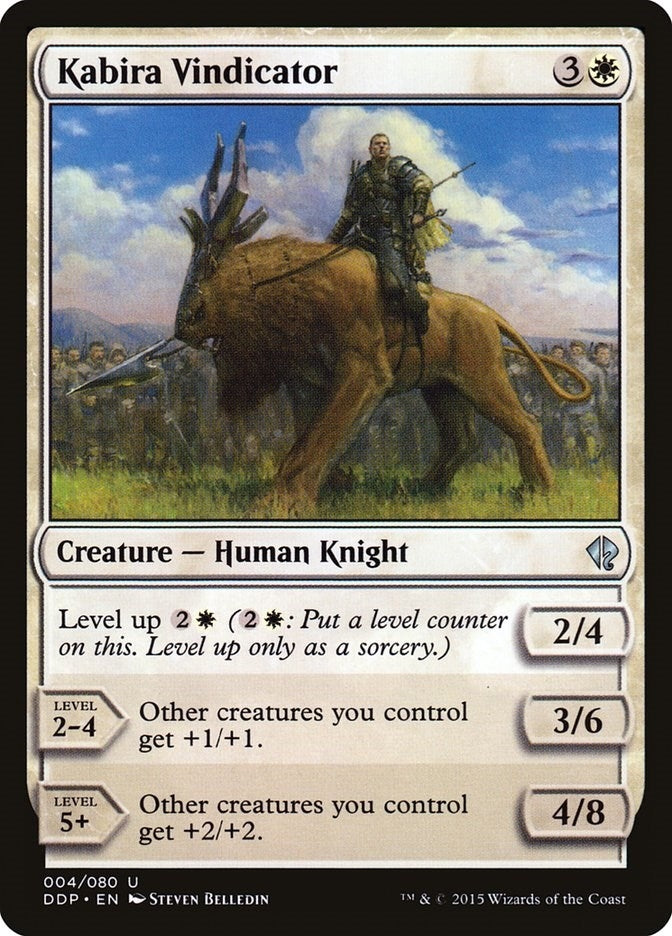 Kabira Vindicator (4) (Duel Decks: Zendikar vs. Eldrazi)