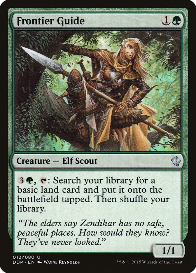 Frontier Guide (12) (Duel Decks: Zendikar vs. Eldrazi)
