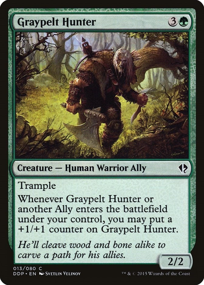 Graypelt Hunter (13) (Duel Decks: Zendikar vs. Eldrazi)