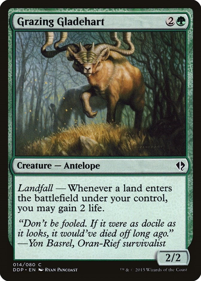 Grazing Gladehart (14) (Duel Decks: Zendikar vs. Eldrazi)