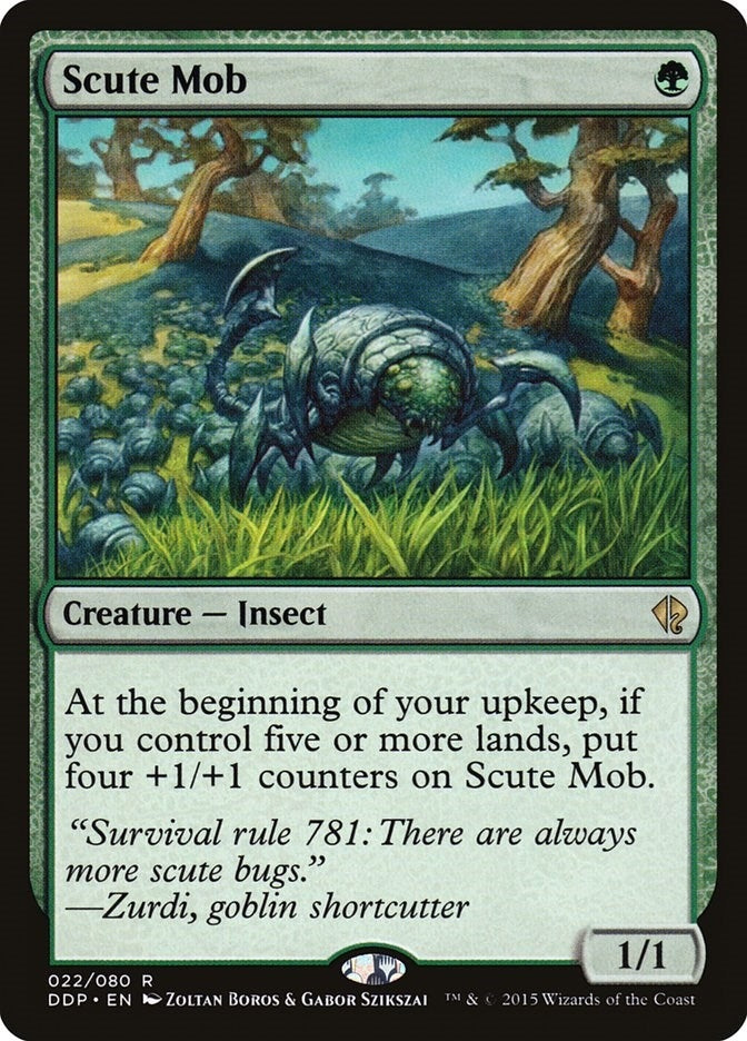 Scute Mob (22) (Duel Decks: Zendikar vs. Eldrazi)