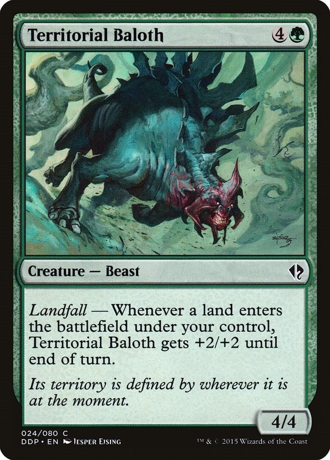 Territorial Baloth (24) (Duel Decks: Zendikar vs. Eldrazi)