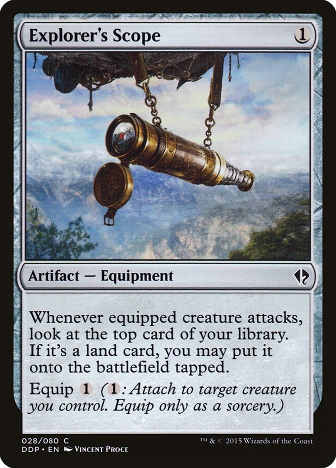 Explorer's Scope (28) (Duel Decks: Zendikar vs. Eldrazi)