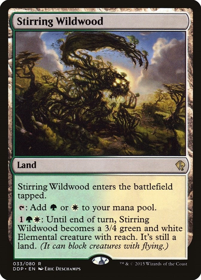 Stirring Wildwood (33) (Duel Decks: Zendikar vs. Eldrazi)