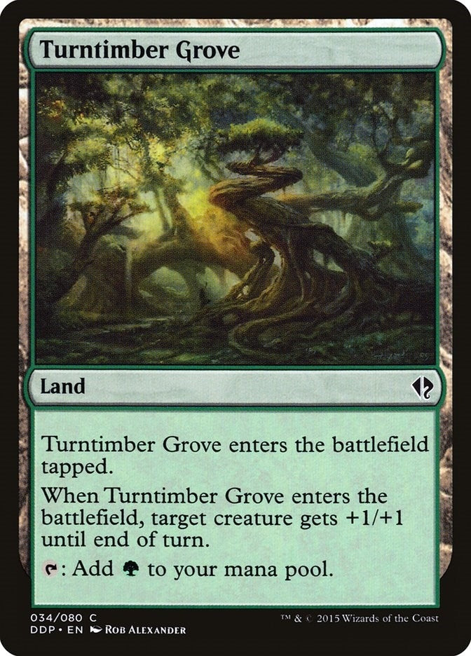 Image for Turntimber Grove (34) - Magic: The Gathering