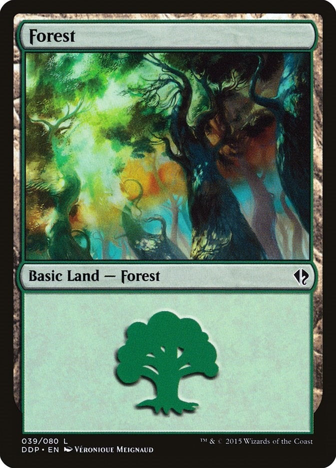 Forest (039) (39) (Duel Decks: Zendikar vs. Eldrazi)