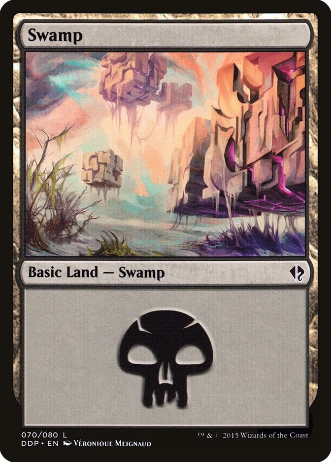 Swamp (070) (70) (Duel Decks: Zendikar vs. Eldrazi)