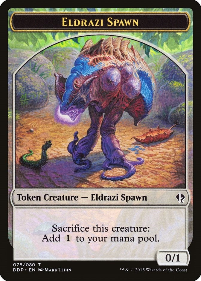 Eldrazi Spawn Token (078) (78) (Duel Decks: Zendikar vs. Eldrazi)