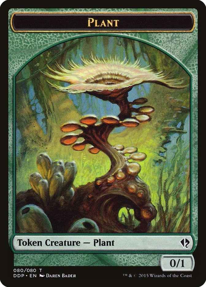 Plant Token (80) (Duel Decks: Zendikar vs. Eldrazi)