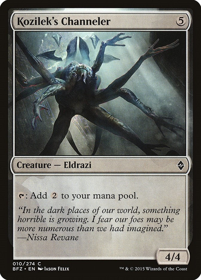 Kozilek's Channeler (10) (Battle for Zendikar)
