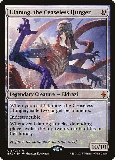 Ulamog, the Ceaseless Hunger (15) (Battle for Zendikar)