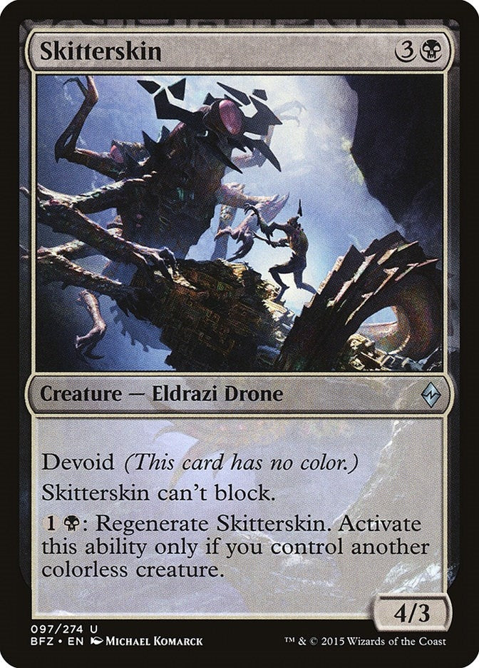 Skitterskin (97) (Battle for Zendikar)