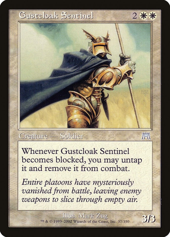 Gustcloak Sentinel (37) (Onslaught)