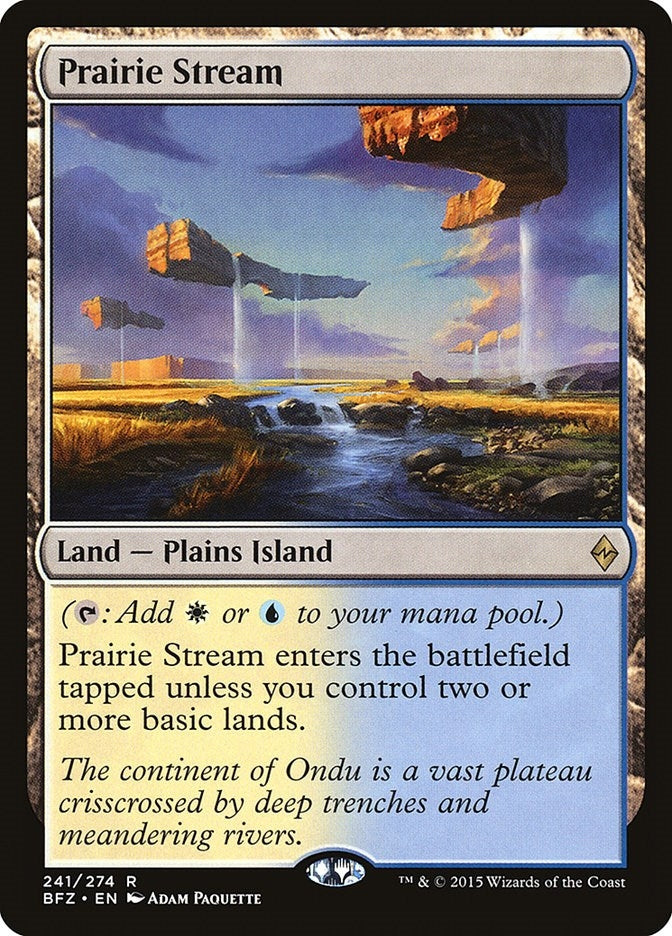 Prairie Stream (241) (Battle for Zendikar)