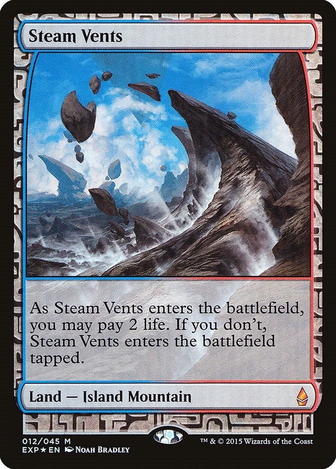 Steam Vents (12) (Zendikar Expeditions)