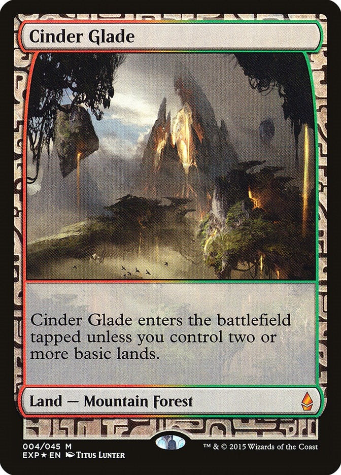Cinder Glade (4) (Zendikar Expeditions)