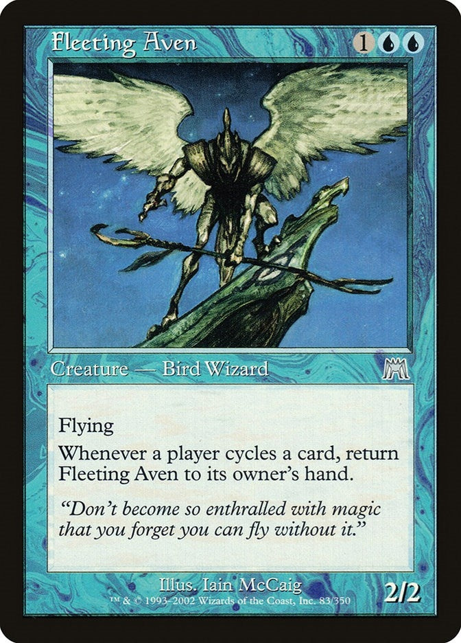 Fleeting Aven (83) (Onslaught)