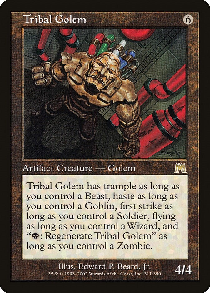 Tribal Golem (311) (Onslaught)