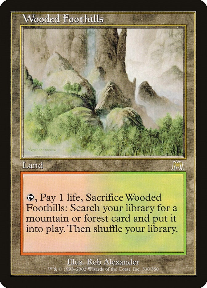 Image for Wooded Foothills (330) - Magic: The Gathering