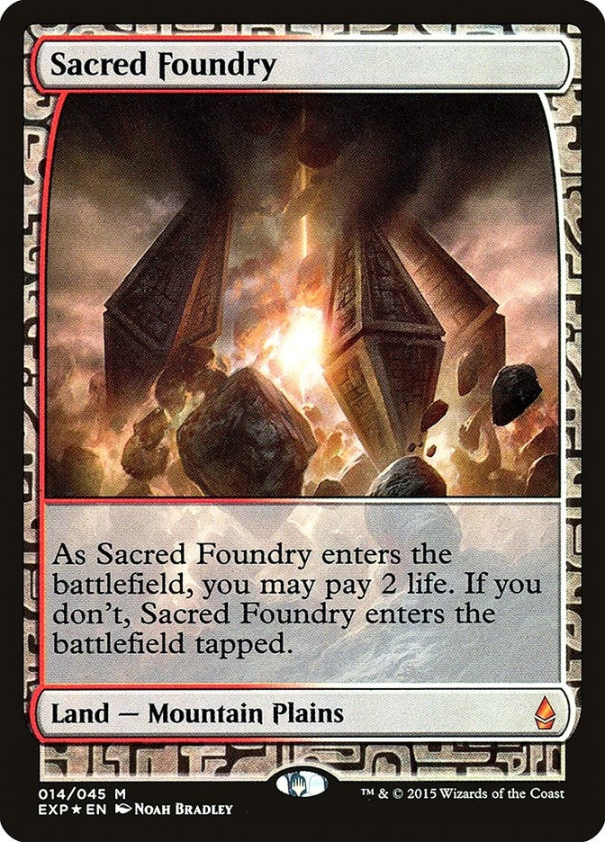 Sacred Foundry (14) (Zendikar Expeditions)