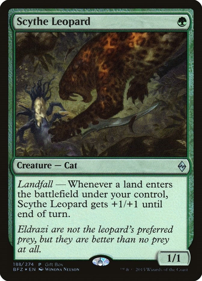 Scythe Leopard (188) (Gift Boxes and Promos)