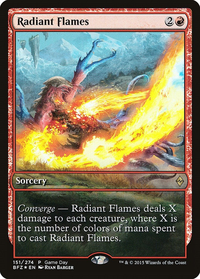 Radiant Flames (151) (Game Day & Store Championship Promos)