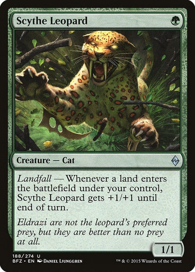 Scythe Leopard (188) (Battle for Zendikar)