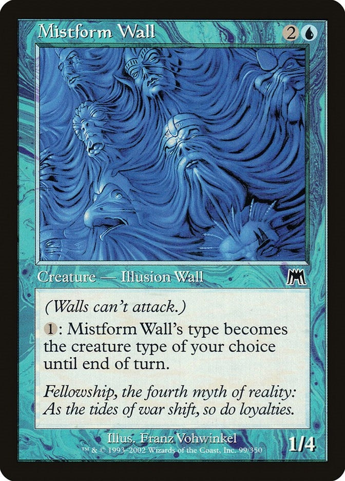 Mistform Wall (99) (Onslaught)