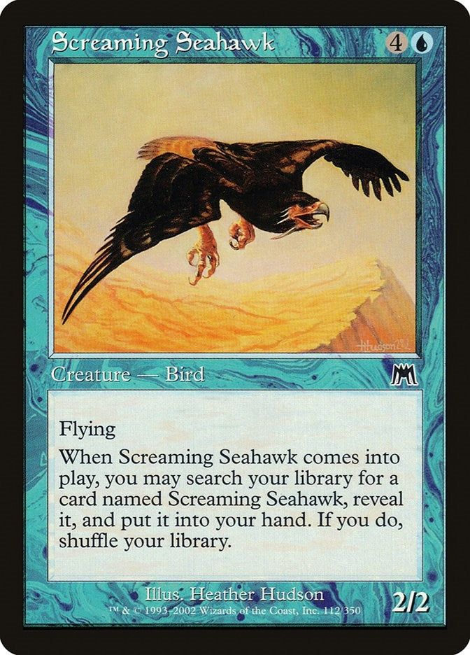 Screaming Seahawk (112) (Onslaught)