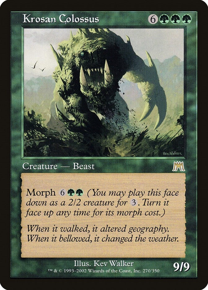 Krosan Colossus (270) (Onslaught)