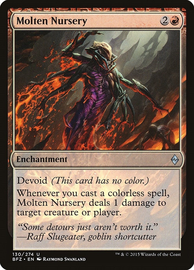 Image for Molten Nursery (130) (Battle for Zendikar) - Magic: The Gathering