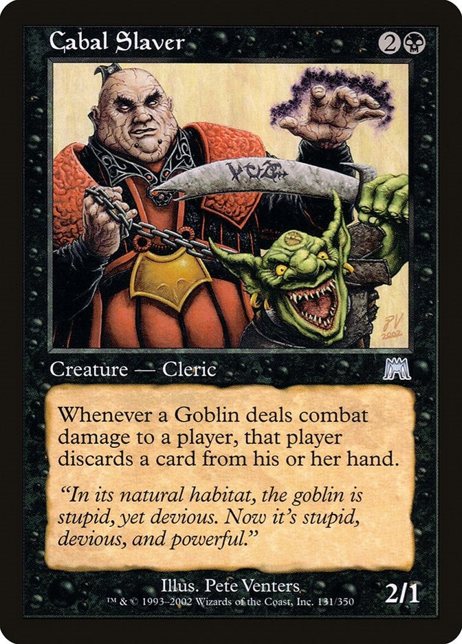Cabal Slaver (131) (Onslaught)