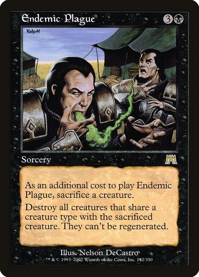 Endemic Plague (142) (Onslaught)